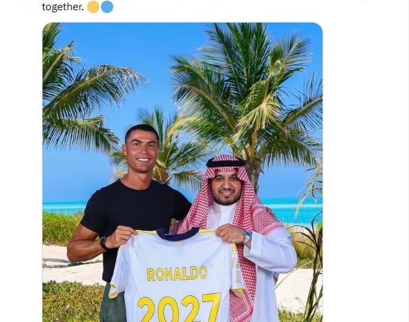 تغريدة رونالدو