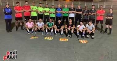 السكران وأبو خاطر يقدمان ورشة تدريبية للحكام الواعدين بالجيزة