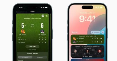 Apple Sports يطلق ميزة تتبع نقاط التنس مباشرة مع بداية ويمبلدون