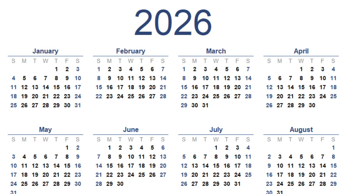 تعرف على موعد آخر إجازة رسمية للموظفين والطلاب في 2026